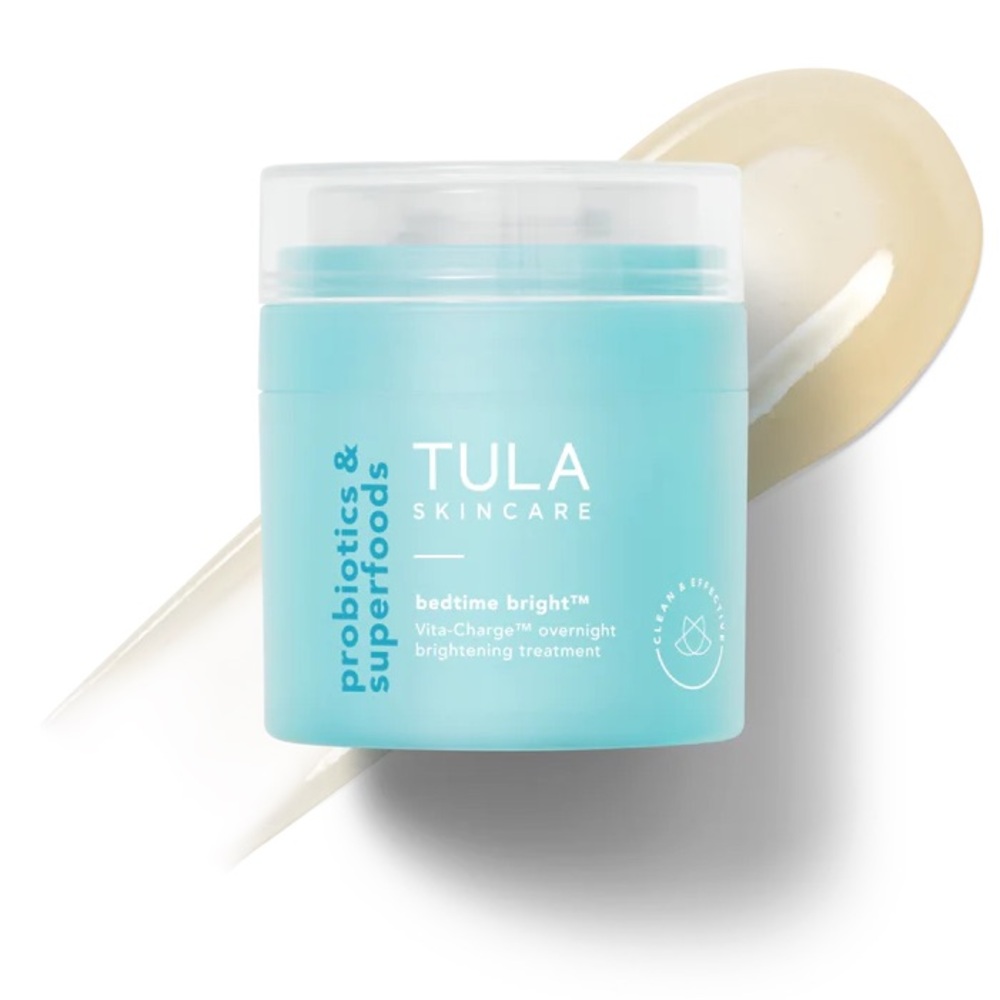 Tula Skincare Bedtime Bright Vita-Charge Overnight Brightening Treatment, 50 mL